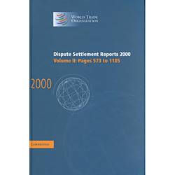 Livro - Dispute Settlement Reports 2000