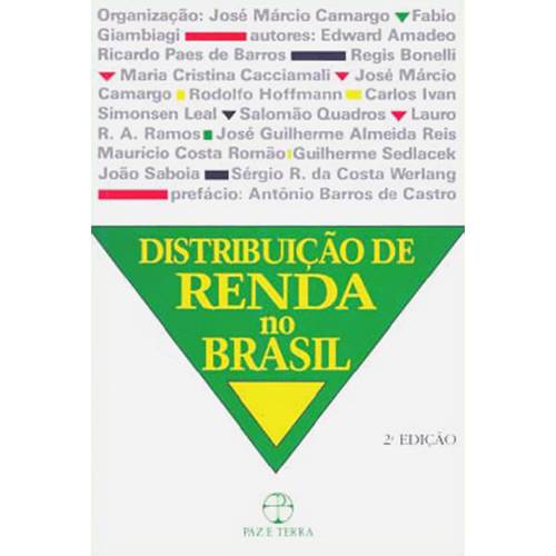 Livro - Distribuiçao de Renda no Brasil