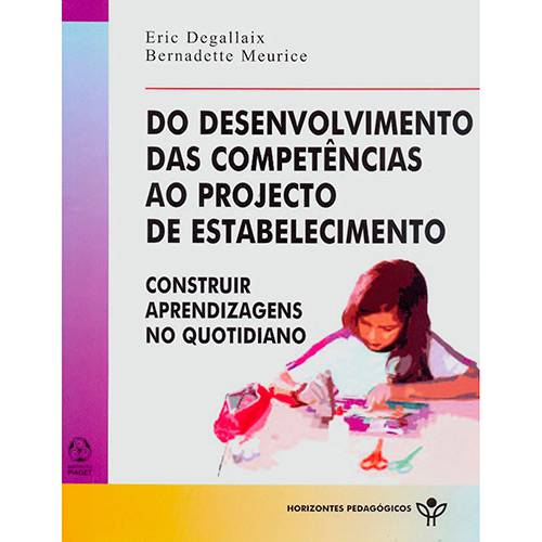 Livro - do Desenvolvimento das Competências: ao Projeto de Estabelecimento