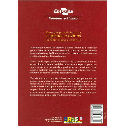Livro - Doenças Parasitárias de Caprinos e Ovinos - Epidemiologia e Controle
