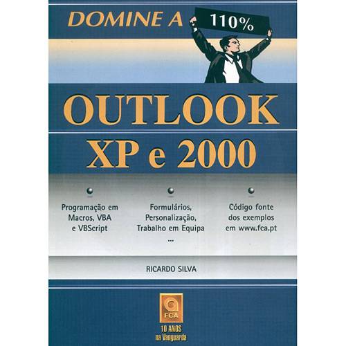 Livro - Domine a 110% Outlook XP e 2000