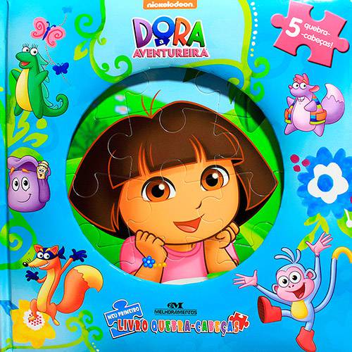 Livro - Dora a Aventureira: Meu Primeiro Livro Quebra-cabeças