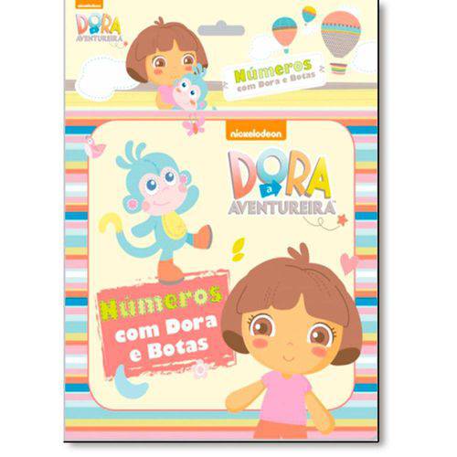 Livro - Dora Baby: Números com Dora e Botas - Livro de Banho