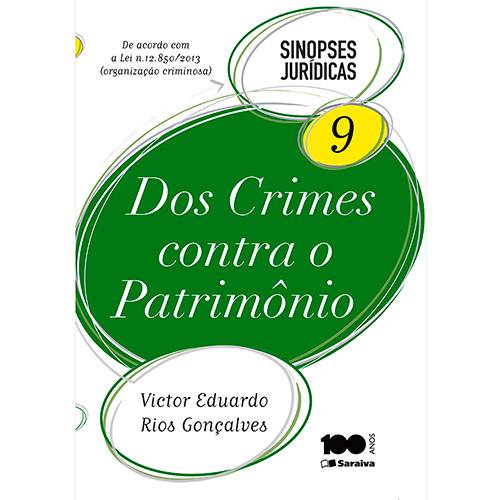 Livro - dos Crimes Contra o Patrimônio - Coleção Sinopses Jurídicas - Vol. 9