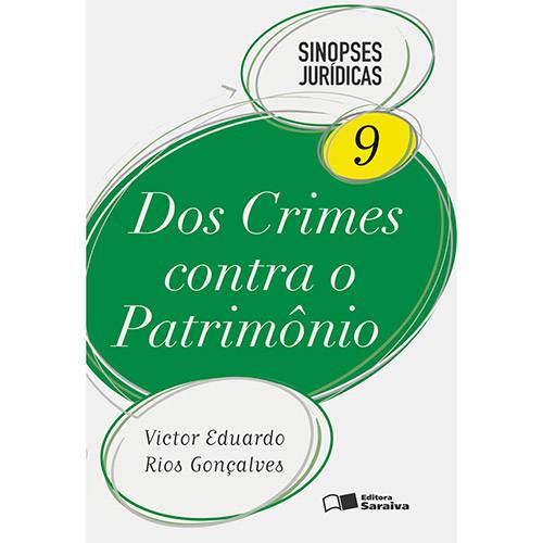 Livro - dos Crimes Contra o Patrimônio - Sinopses Jurídicas - Vol. 9