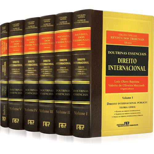 Livro - Doutrinas Essenciais Direito Internacional - Col. 6 Volumes
