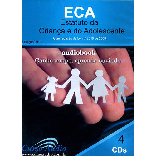 Livro - ECA - Estatuto da Criança e do Adolescente - com Redação da Lei Nº 120