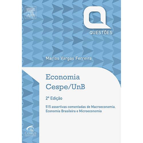 Livro - Economia: Questões Cespe/UnB