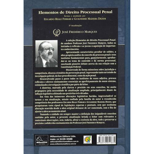 Livro - Elementos de Direito Processual Penal - Volume III