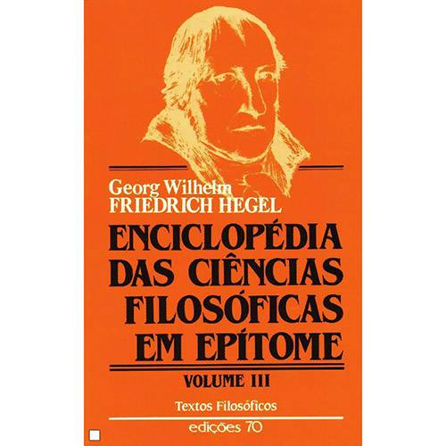 Livro - Enciclopédia das Ciências Filosóficas em Epítome