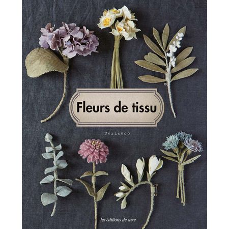 Livro Encyclopédie Des Fleurs En Tissu (Enciclopédia de Flores em Tecido)
