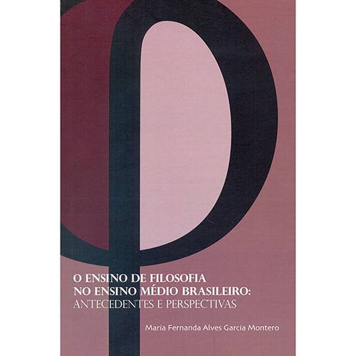 Livro - Ensino de Filosofia no Ensino Médio Brasileiro