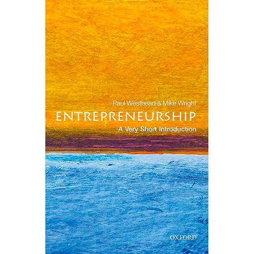 Livro - Entrepreneurship: a Very Short Introduction
