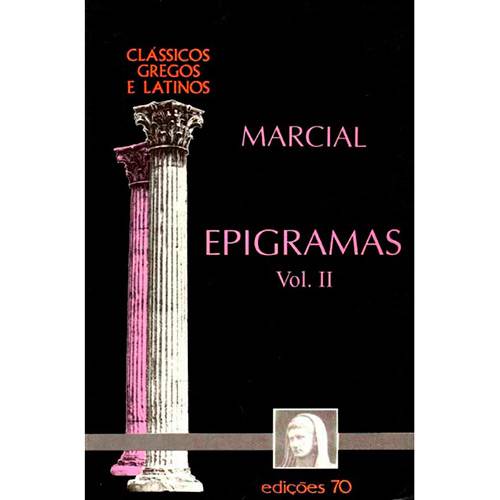 Livro - Epigramas: V.2