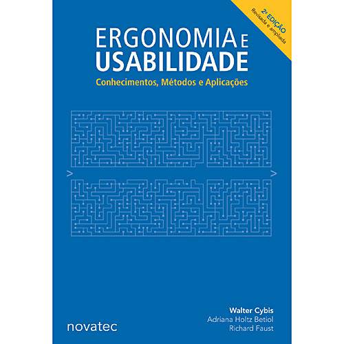 Livro - Ergonomia e Usabilidade - Conhecimentos, Métodos e Aplicações