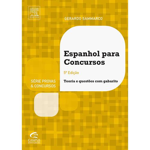 Livro - Espanhol para Concursos - Série Provas e Concursos
