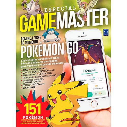 Livro - Especial Gamemaster: Pokémon Go