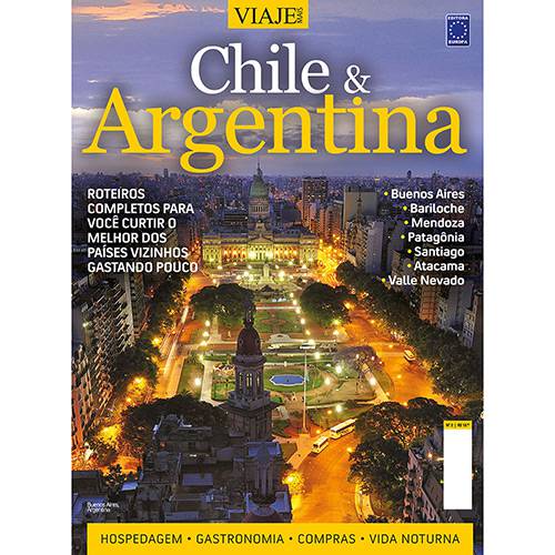 Livro - Especial Viaje Mais: Chile e Argentina