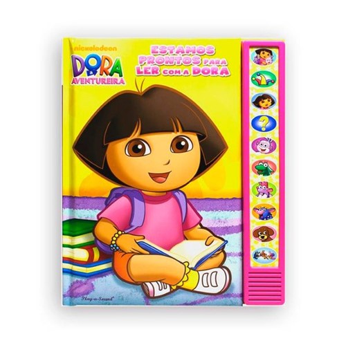 Livro Estamos Prontos para Ler com a Dora Aventureira DCL