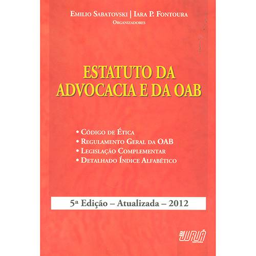 Livro - Estatuto da Advocacia e da OAB