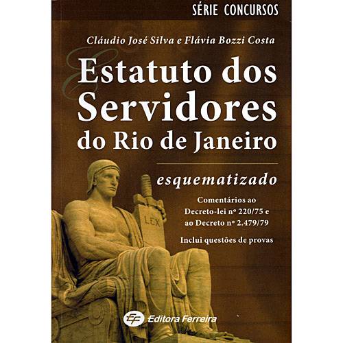 Livro - Estatuto dos Servidores do Rio de Janeiro - Esquematizado