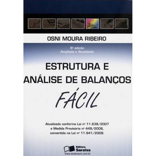 Livro - Estrutura e Análise de Balanços - Série Fácil