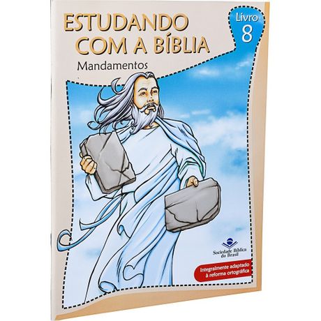 Livro Estudando com a Bíblia Mandamentos