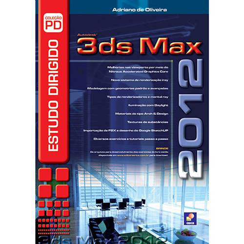 Livro - Estudo Dirigido de 3Ds Max 2012