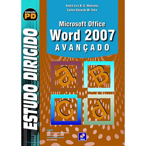 Livro - Estudo Dirigido de Microsoft Office Word 2007 Avançado