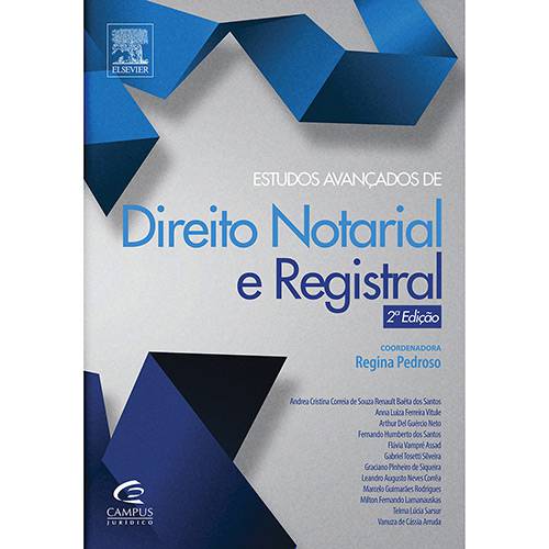 Livro - Estudos Avançados de Direito Notarial e Registral (2ª Edição)