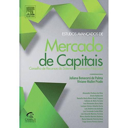 Livro - Estudos Avançados de Mercado de Capitais: Conselho de Recursos do Sistema Financeiro Nacional