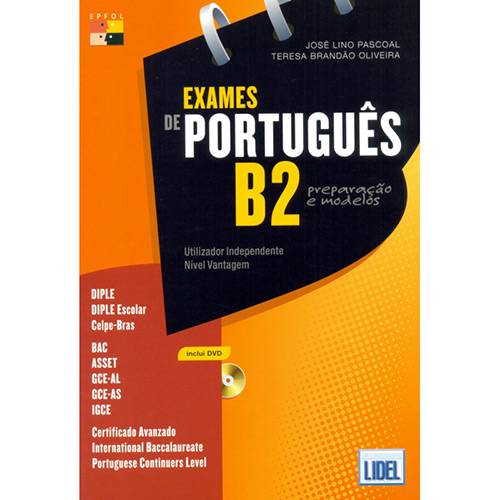 Livro - Exames de Português B2: Preparação e Modelos
