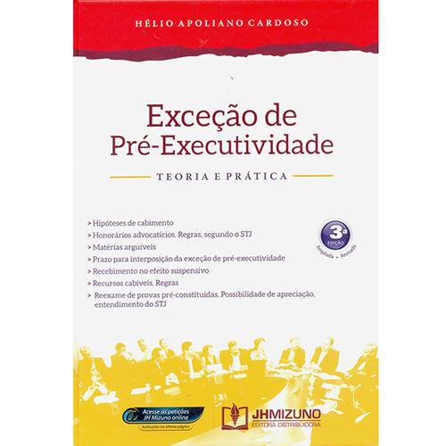 Livro - Exceção de Pré-executividade: Teoria e Prática