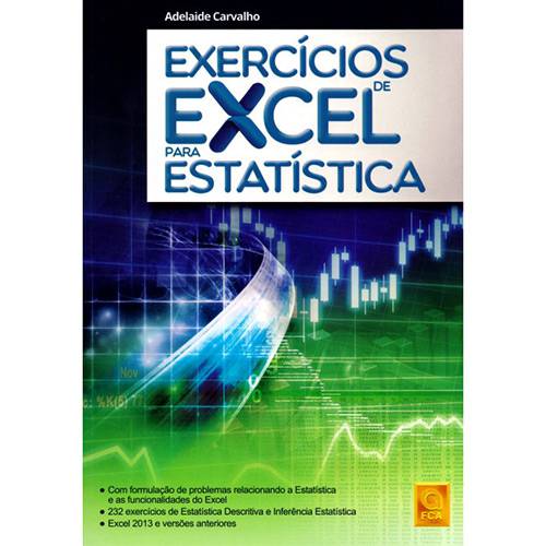 Livro - Exercícios de Excel para Estatística