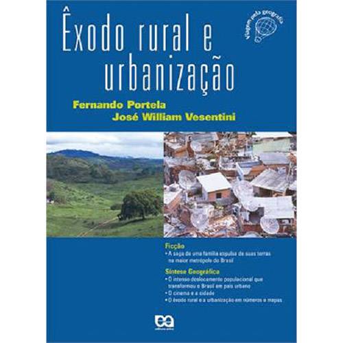 Livro - Êxodo Rural e Urbanização
