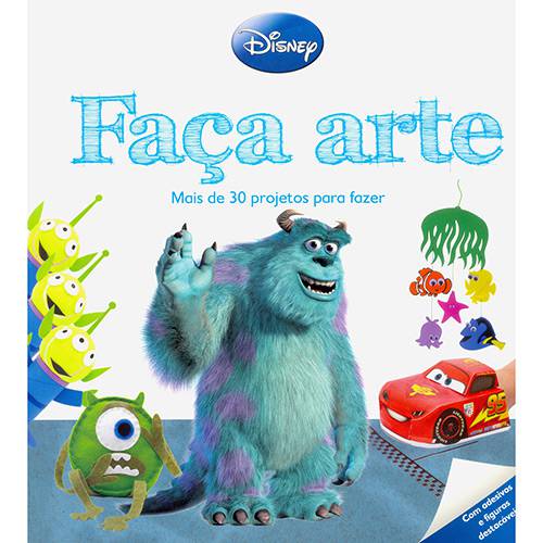 Livro - Faça Arte - Disney Pixar