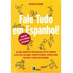 Livro- Fale Tudo em Espanhol! (Com CD Áudio)