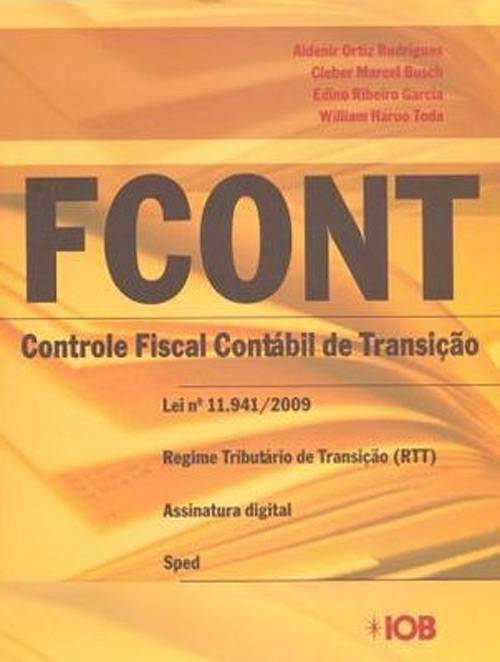 Livro - Fcont : Controle Fiscal Contábil de Transição