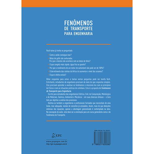 Livro - Fenômenos de Transporte para Engenharia