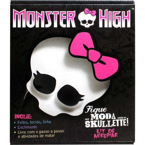 Livro Fique na Moda com a Skullette Monster High - Dcl