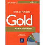 Livro - First Certificate Gold - Exam Maximiser With Key New Edition