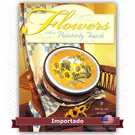 Livro Flowers With a Painterly Touch