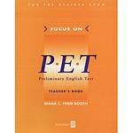 Livro - Focus On P.E.T. - Teacher's Book