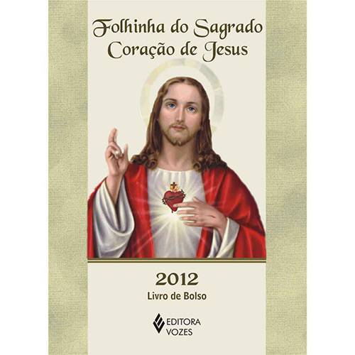 Livro - Folhinha do Sagrado Coração de Jesus 2012 - Livro de Bolso