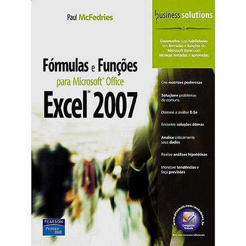 Livro - Fórmulas e Funções com Microsoft Office Excel