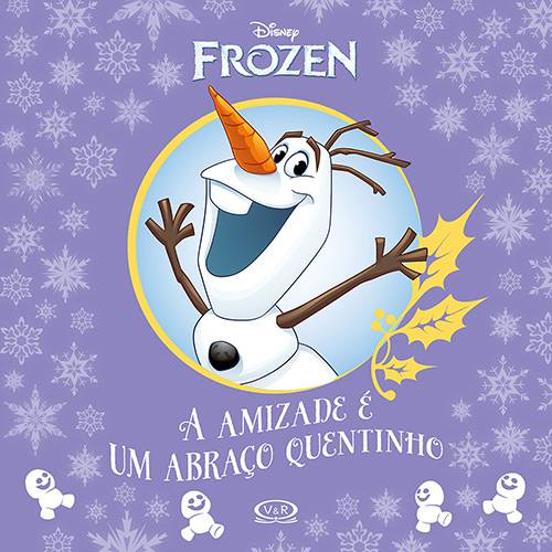 Livro - Frozen: a Amizade é um Abraço Quentinho