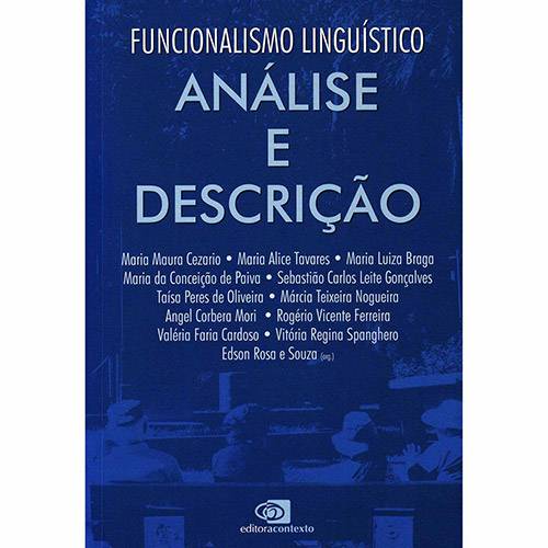 Livro - Funcionalismo Linguístico: Análise e Descrição