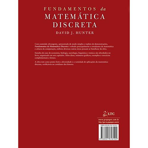 Livro - Fundamentos da Matemática Discreta