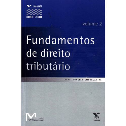 Livro - Fundamentos de Direito Tributário - Volume 2
