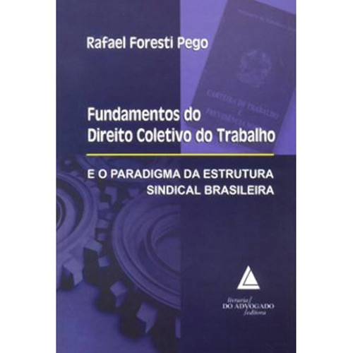 Livro - Fundamentos do Direito Coletivo do Trabalho - e o Paradigma da Estrutura Sindical Brasileira
